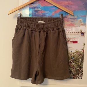 NWOT The Frankie Shop Cotton Shorts